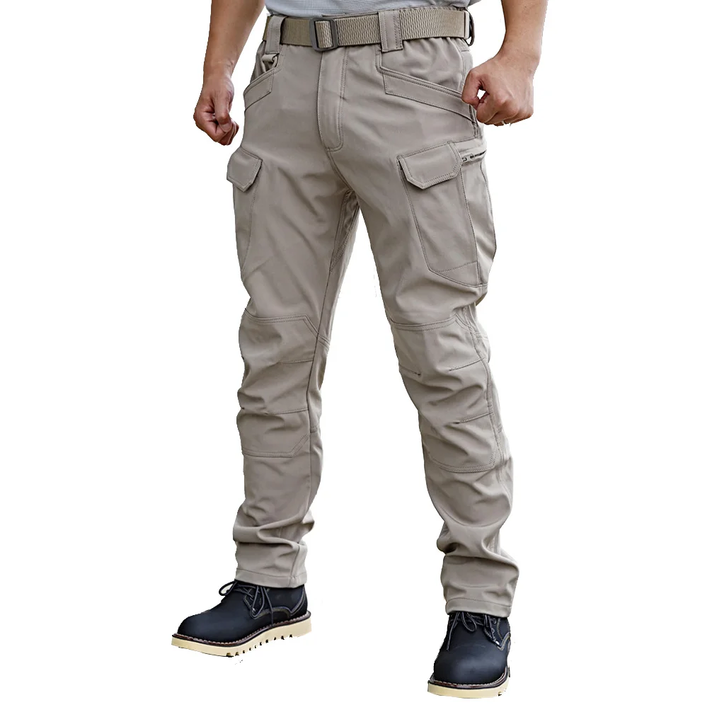 

work clothes Tactical pants Outdoor stretch overalls loose charge pants hiking Elastic fabric breathable summer men jogger