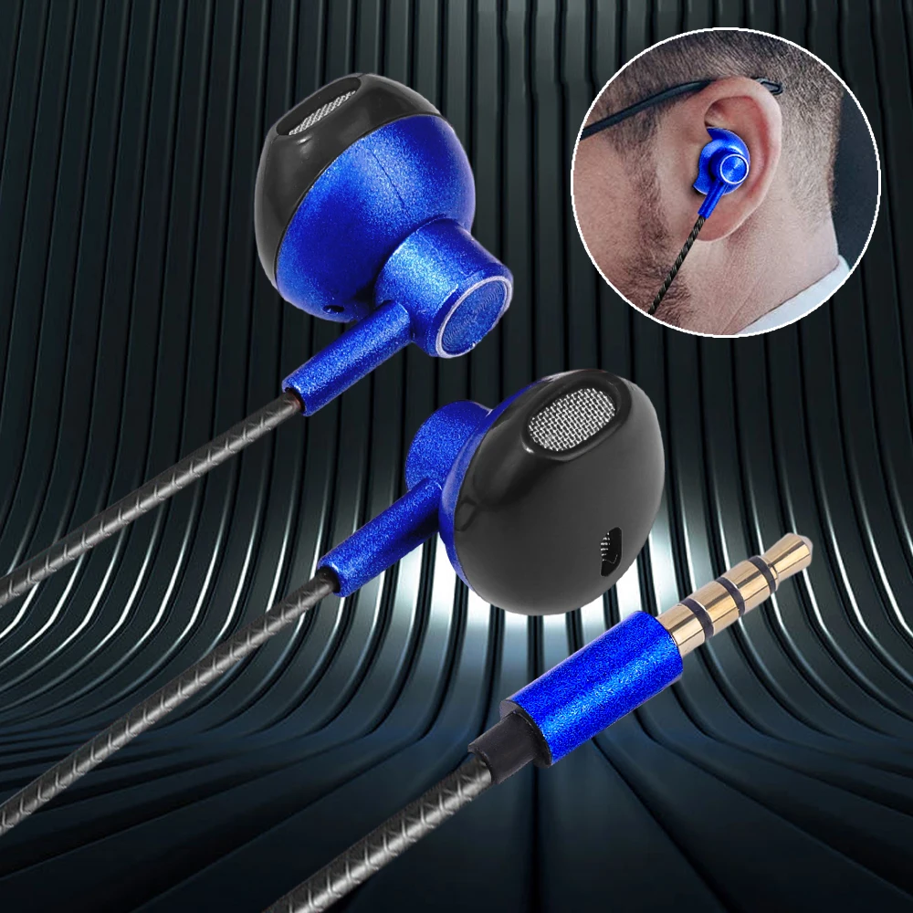 Проводные наушники-вкладыши с разъемом 3,5 мм для Xiaomi Huawei Samusng, универсальные игровые стереонаушники с шумоподавлением и микрофоном