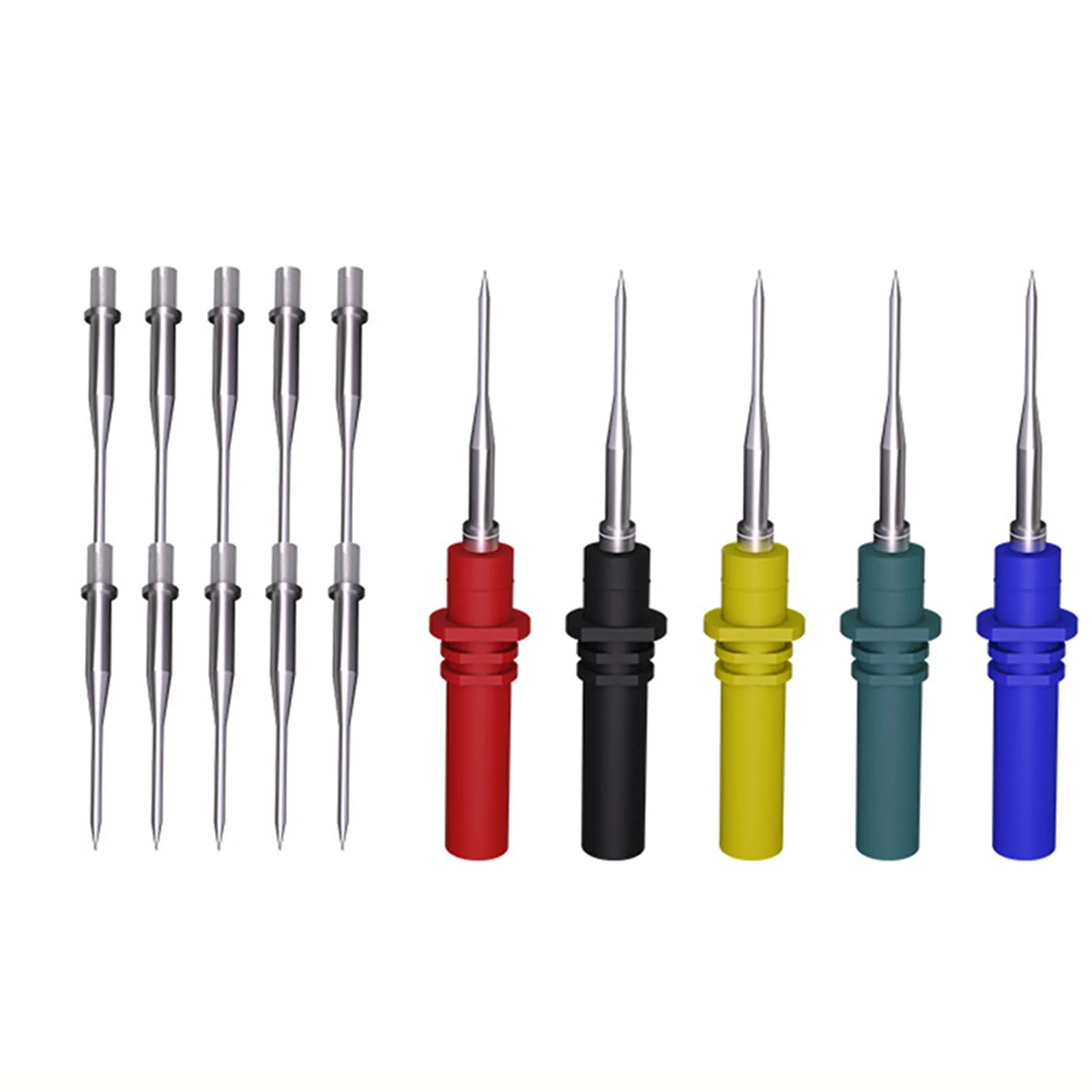

Automotive HT307A Oscilloscope Acupuncture Probe Set With 10 Replacement Needles For Diagnosis Test Repair Tools 65mm