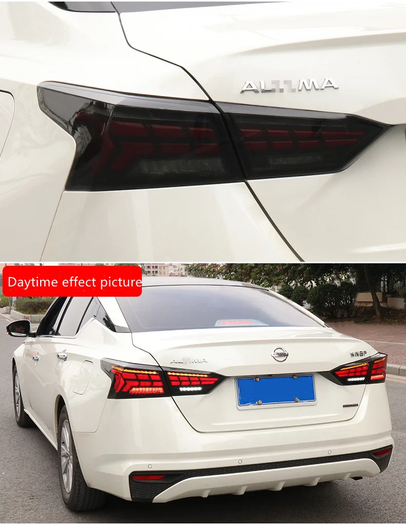 Автомобильный светодиодный задний фонарь для Nissan Altima Teana 2019 2020 2021 ходовой тормоз