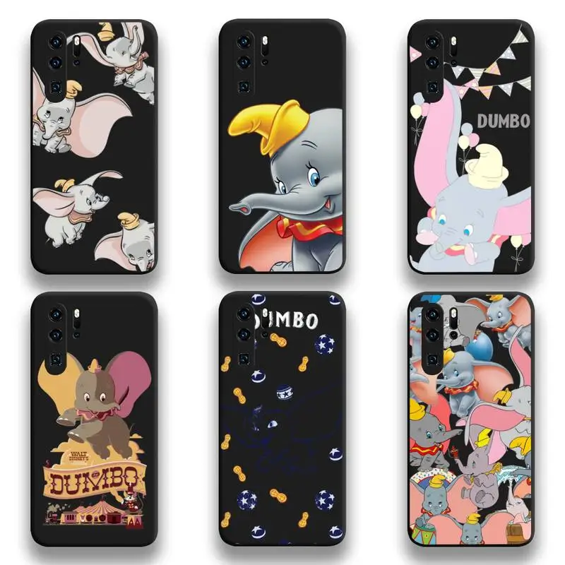 

Disney Dumbo Flying Elephant Style Phone Case For Huawei P20 P30 P40 lite E Pro Mate 40 30 20 Pro P Smart 2020