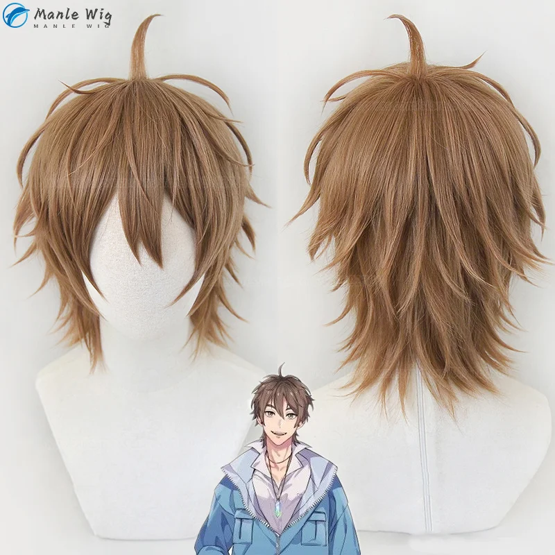 Парик для косплея из Game Nu: Carnival Olivine Eiden Blade Kuya Edmond Aster Yakumo термостойкие волосы