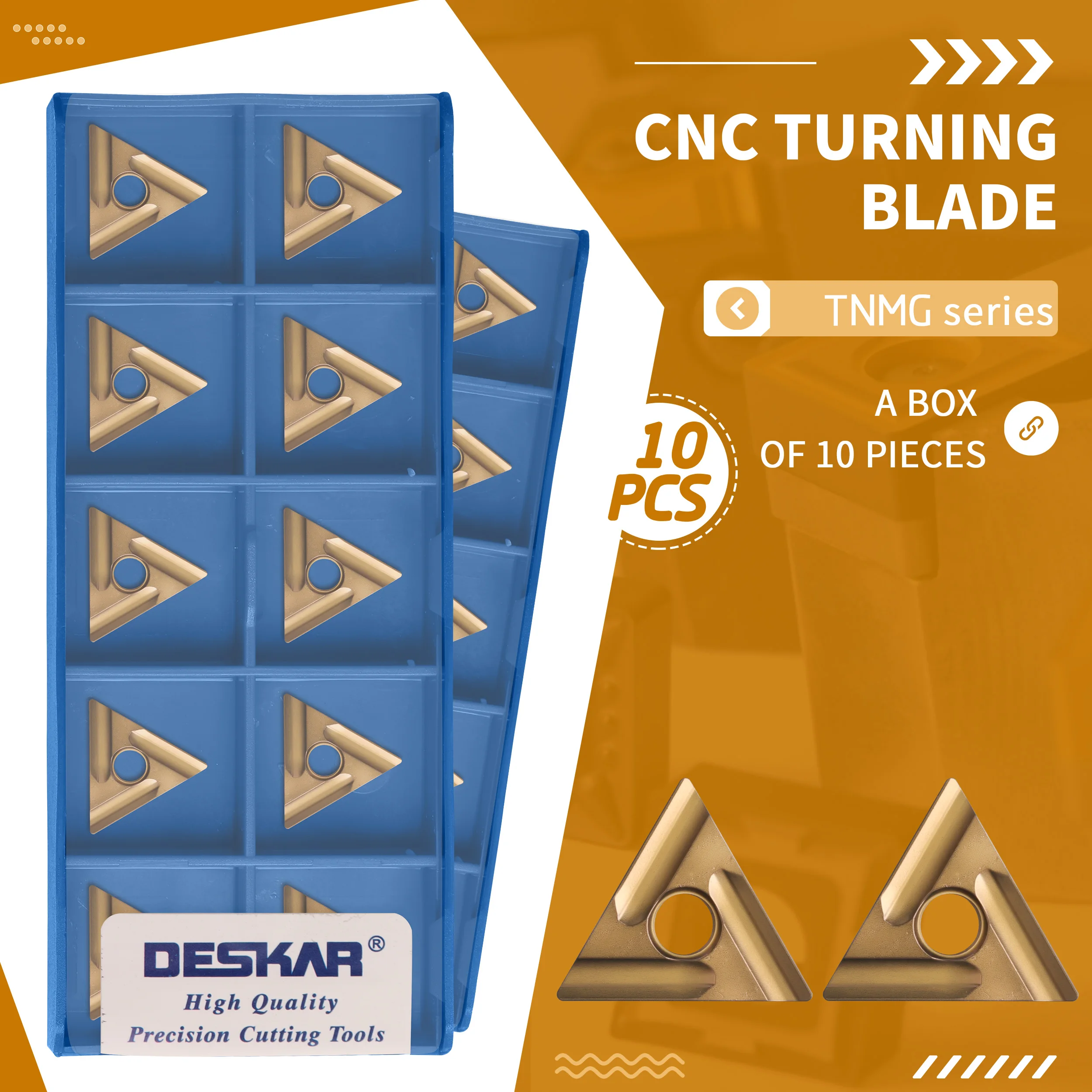 

TNMG160404L-S LF9018 TNMG160408L-S LF9018 High quality Turning inserts CNC metal lathe tool Carbide inserts For steel processing