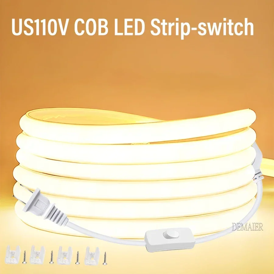 

DEMAIER Светодиодная лента COB теплый белый