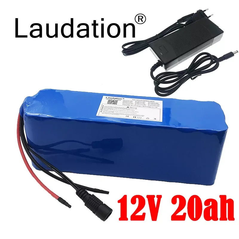 

Литиевая батарея lauседация 12 В 20 Ач, высокая мощность, ксеноновая лампа, двигатель, аккумулятор с 10A BMS и зарядным устройством