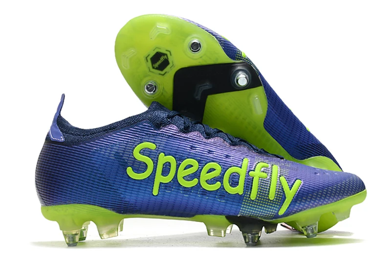 

2023 soccer shoes arrival mens cleats speedfly SG football boots scarpe da calcio Trainers Firm Ground
