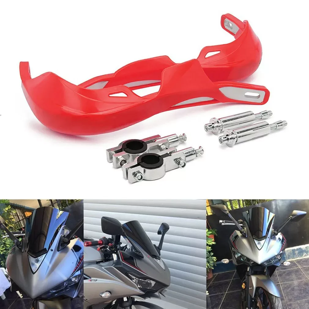 1 Pair Motorcycle Handguards Handlebar Guards Motorcycle Bike Off Road Gauntlets Handle Protector Motor Accessories