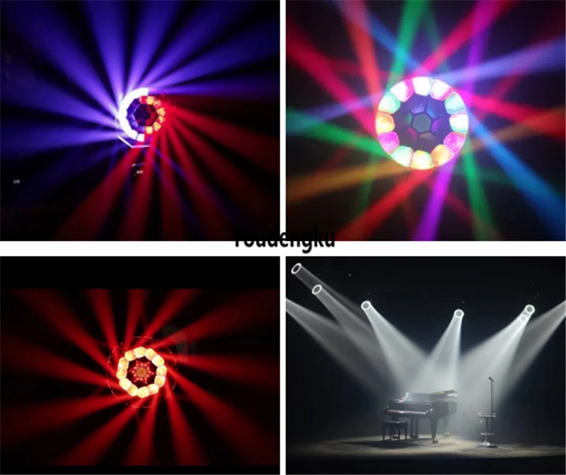 6 шт. светодиодные движущиеся головки Bee Eye Dj 19*15 Вт rgbw 4в1 B EYE Beam Clay Paky светодиодный