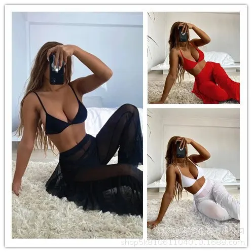 

Эротический разных цветов взрывчатый купальник бикини на шнуровке женский купальник-тройка с панической юбкой бикини купальник