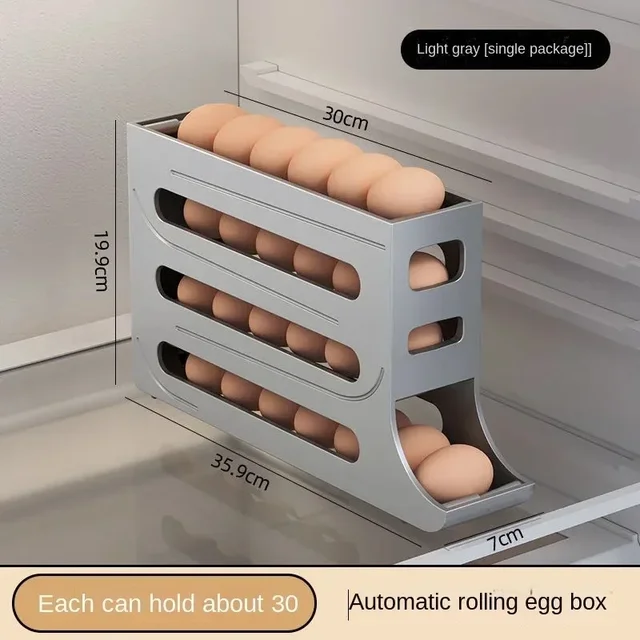 Ящик для хранения яиц в холодильнике кухонная коробка для хранения яиц, коробка для хранения яиц большой вместимости