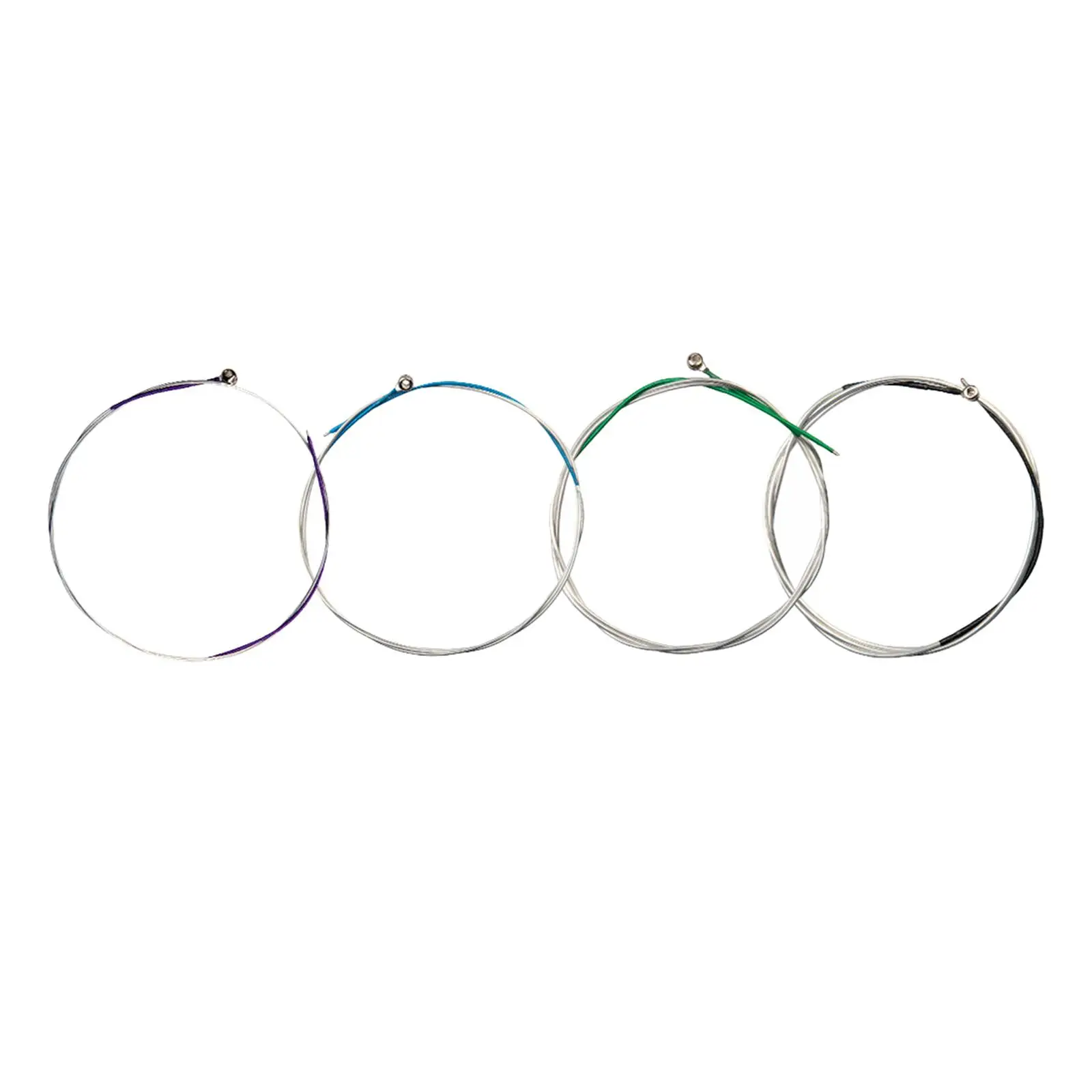 

4Pcs Violin Strings Stainless Steel Core Musical Instrument Fiddle String