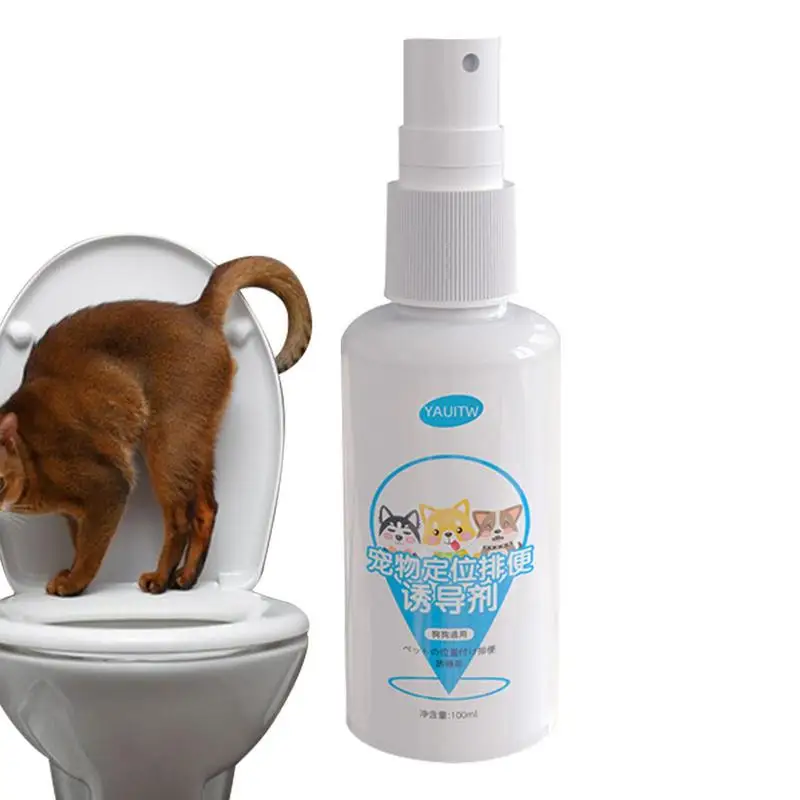 

100ml Pet Potty Training Spray Puppy Training Spray With Attractive Scent Dog Pee Attractant Spray Go Here Pee Prevention