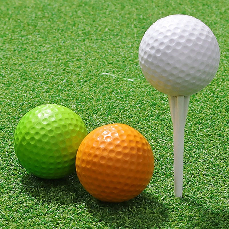 

10pcs Elastic Sponge Color PU Foam Golf Balls For Indoor Practice Multicolor Practice Ball Golf Accessories