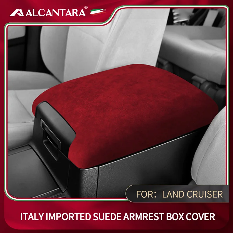 Центральный подлокотник из алькантары чехол для Toyota Land Cruiser Prado 120 2004 2005 2006 2007 2008 2009