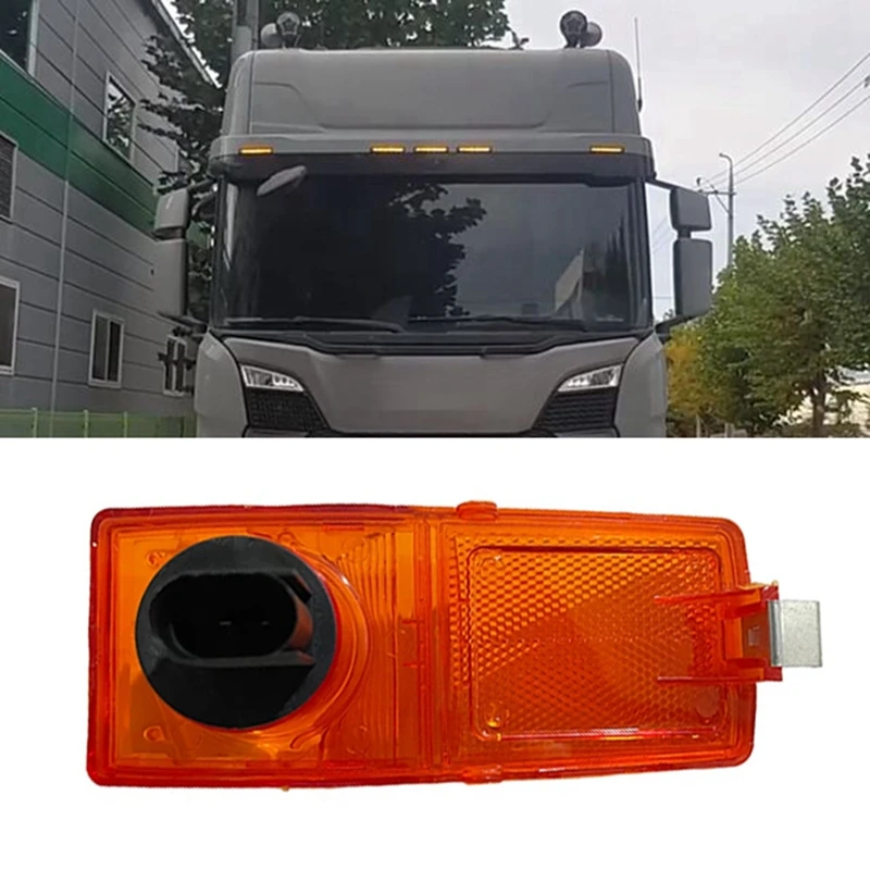 

Truck Side Marker Light Cover Turn Signal Lamp Turn Lamp Shade for Scania Truck G440 G450 P410 1770301 2052103