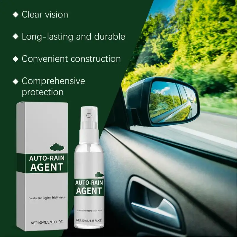 Очиститель ветрового стекла мощный нанозащищенный противотуманный агент 100 мл