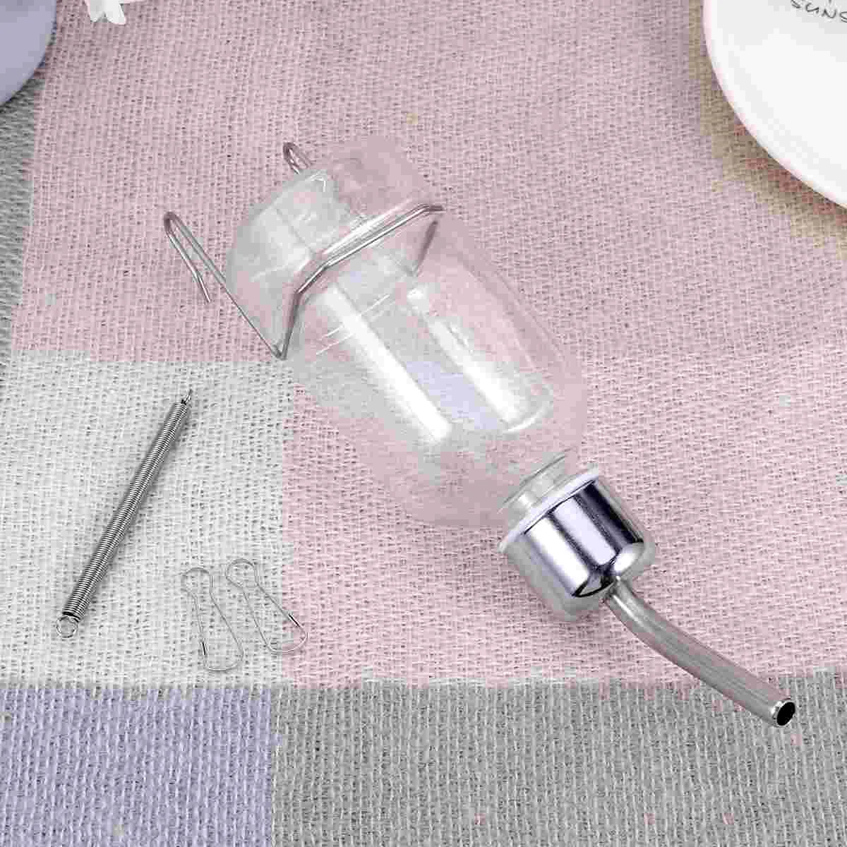 

Drinking Fountain Water Bottle Cup Dispenser Cooler Automatic Feeder Small Animal