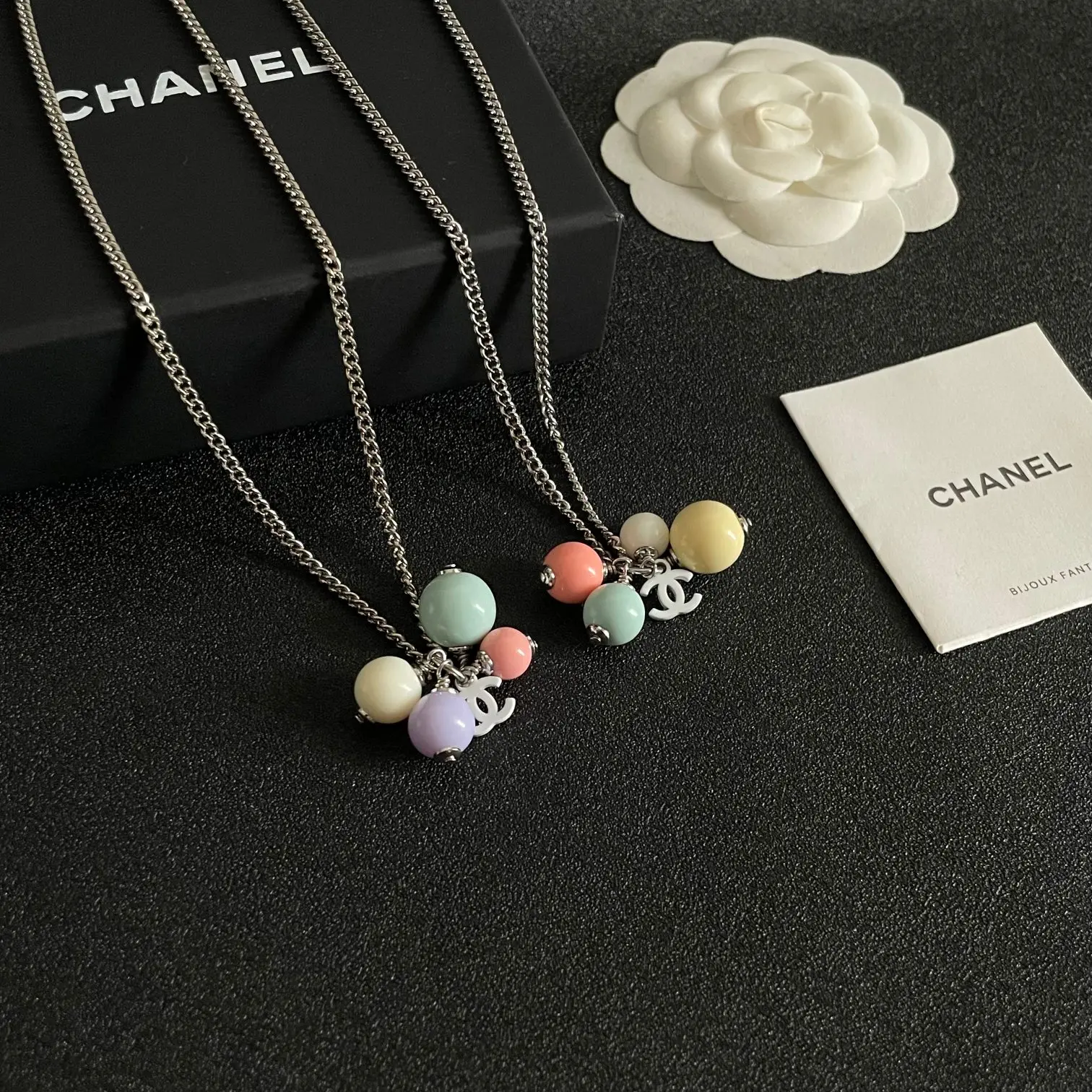 ожерелье Chanel Роскошь и романтика Оригинальная упаковка коробки Высокое качество