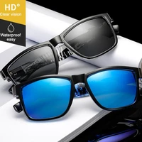 classic square mens sunglasses fashion polarized sun glasses uv400 for men mtb man cycling glasses travel driving shades 2022