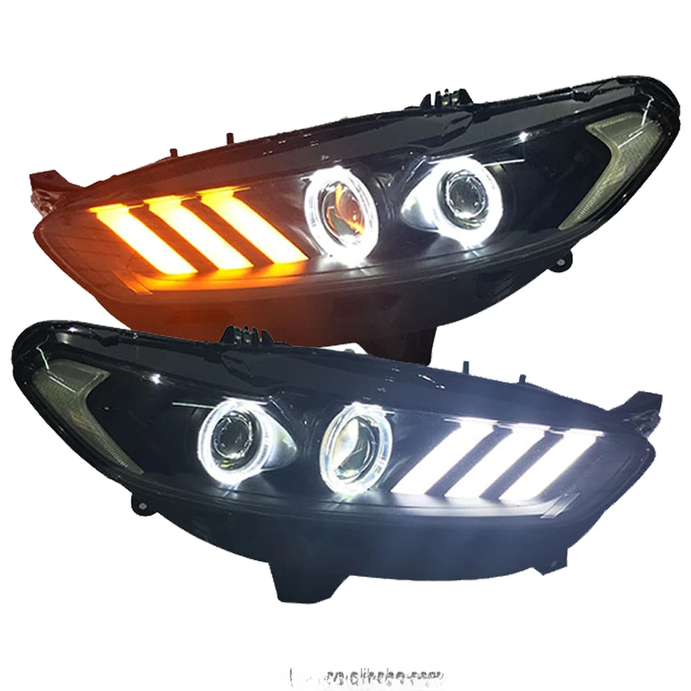 

For FORD Fusion Titanium for Mondeo LED Head Lamps LED Light for Mustang style JC