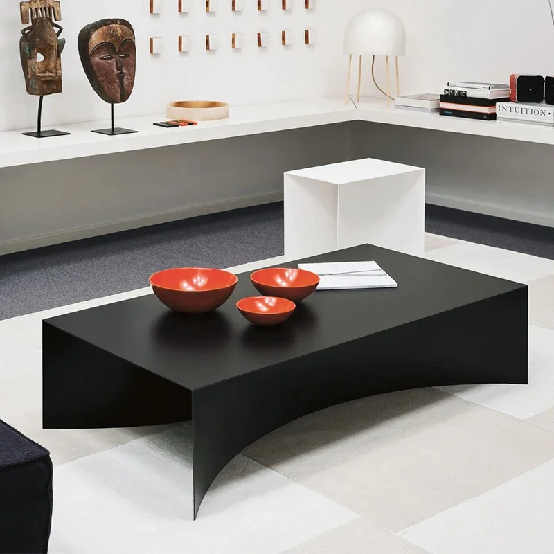 

Прямоугольный металлический журнальный столик, уникальный Роскошный дизайнерский современный журнальный столик в скандинавском стиле, журнальный столик в твердой обложке, мебель для хранения