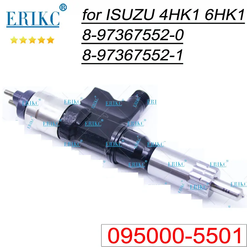 

Форсунка системы впрыска дизельного топлива 095000-5500 095000-5501 с общей топливной магистралью 8-97367552-0 для Denso Isuzu 8-97367552-1