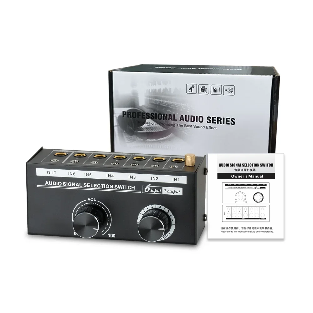 Аудиоустройство с регулятором громкости переключатель звуковой селектор