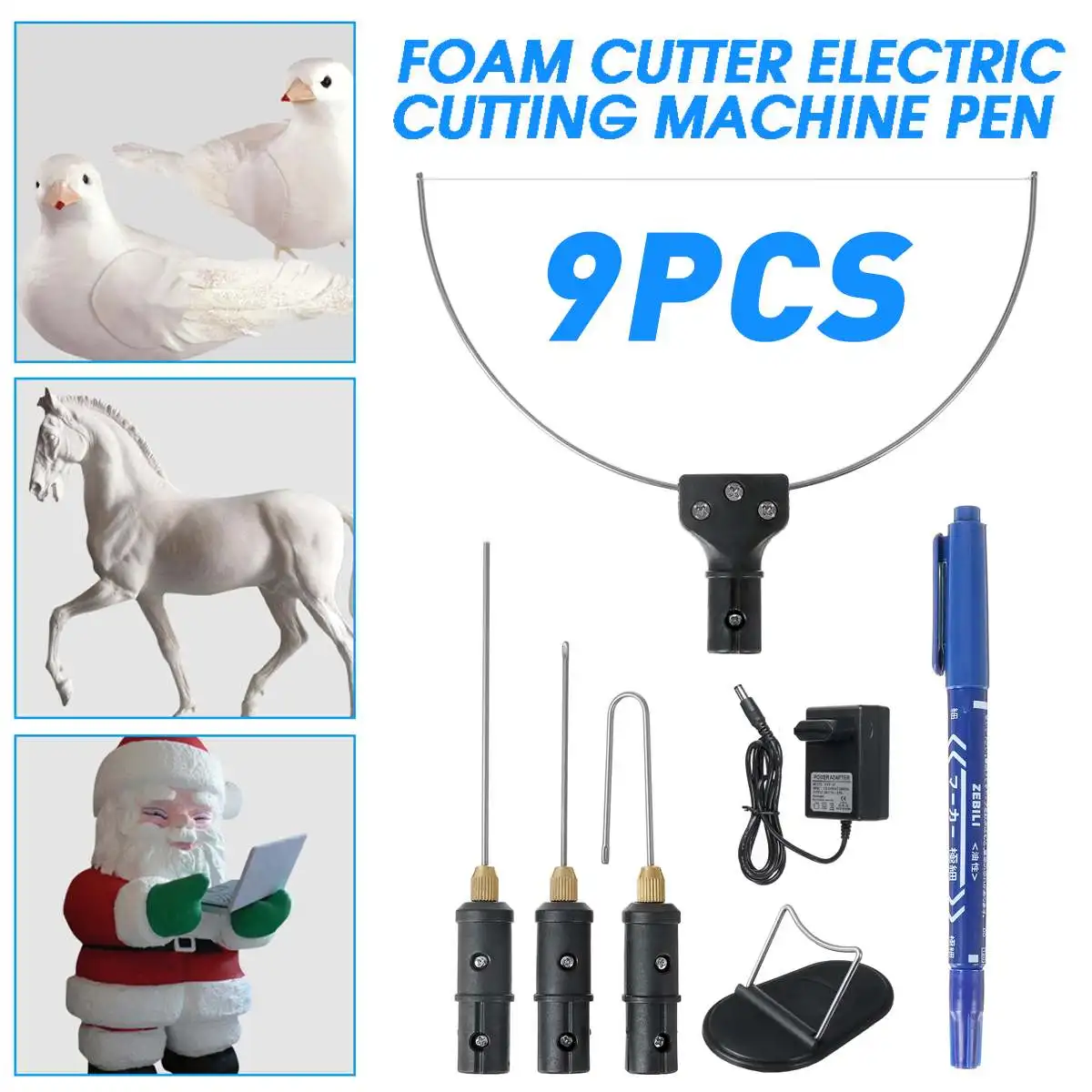 

18W 110V-240V Foam Cutter Pen Cutter Kit Electric Foam Polystyrene Cutting Machine Portable Styrofoam Cutter DIY Cutting Tools