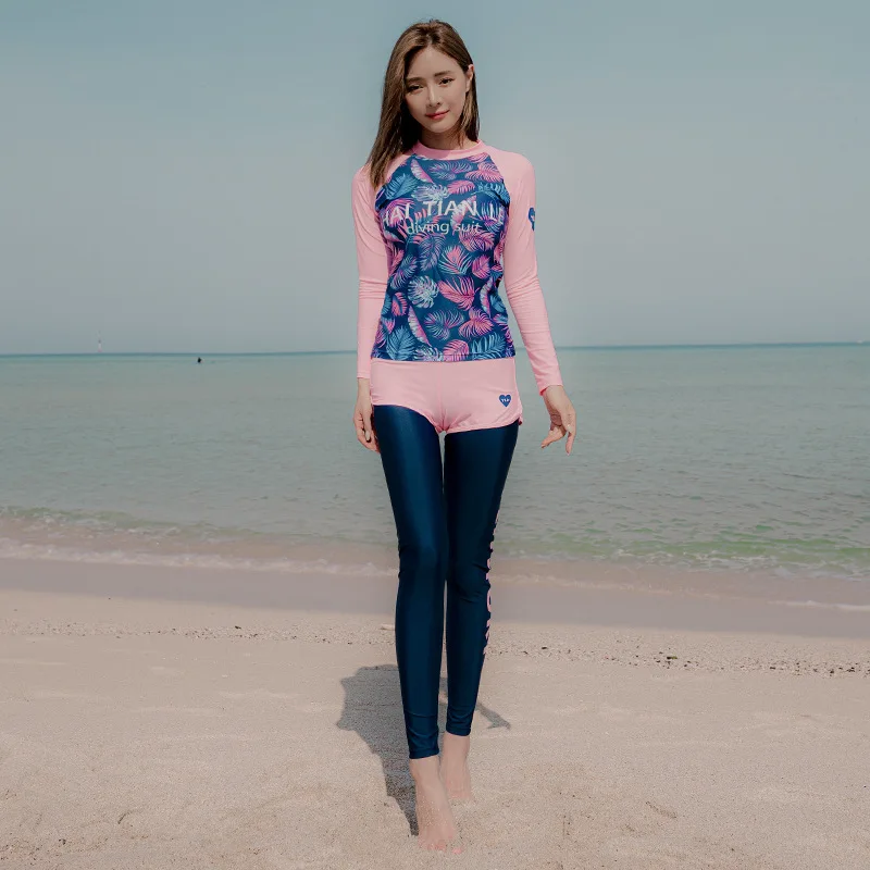 4 шт./комплект женские дышащие Спортивные Шкуры для дайвинга | Спорт и развлечения