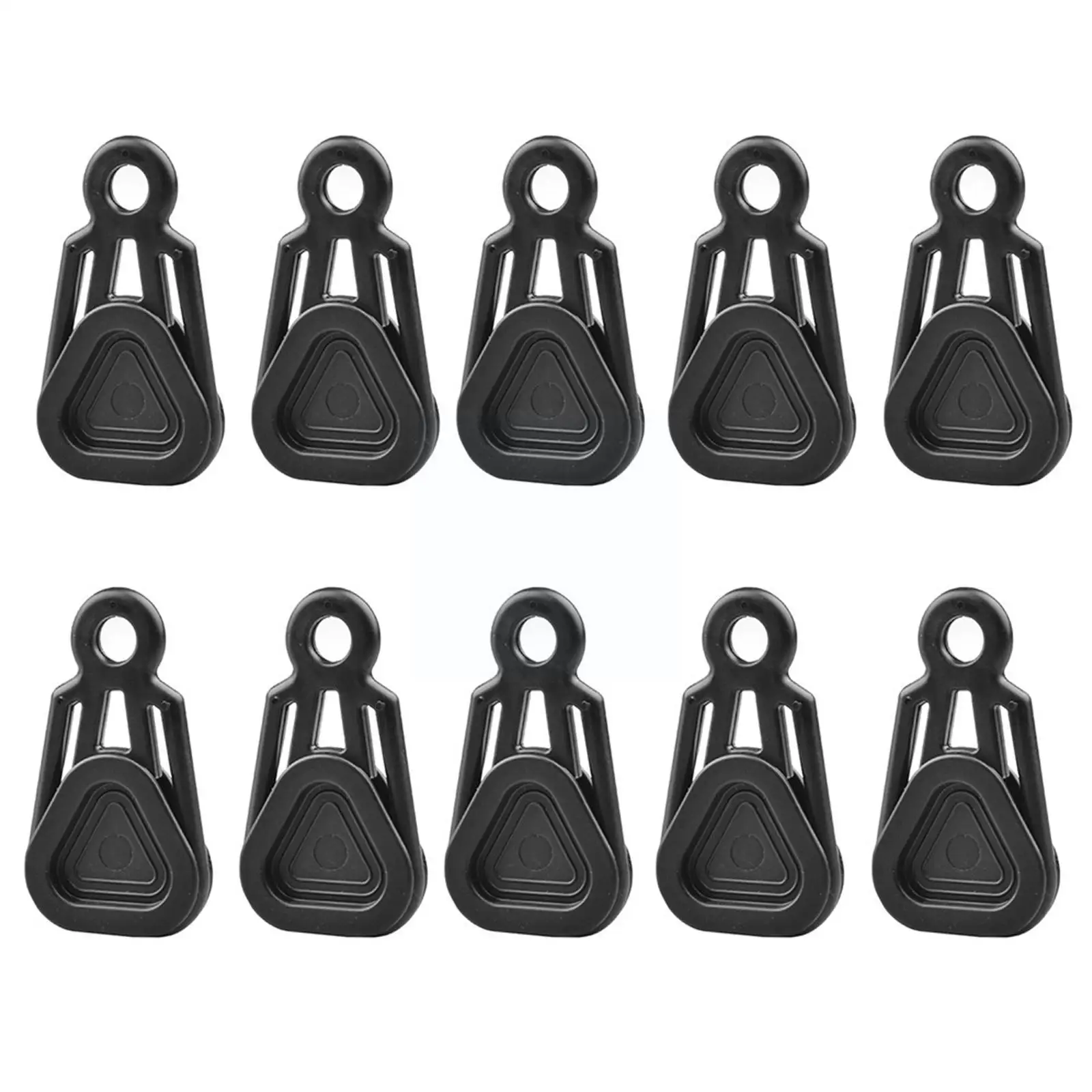 

Outdoor Camping Tent Clip ABS Material Heavy Duty Wind Windproof Color Awning Tent 2 Clip Point Pull Clamp Part Hook Rope D5G9