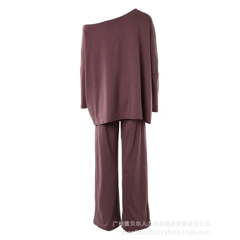 Комплект из двух предметов Женский трендовая футболка без бретелек с открытыми