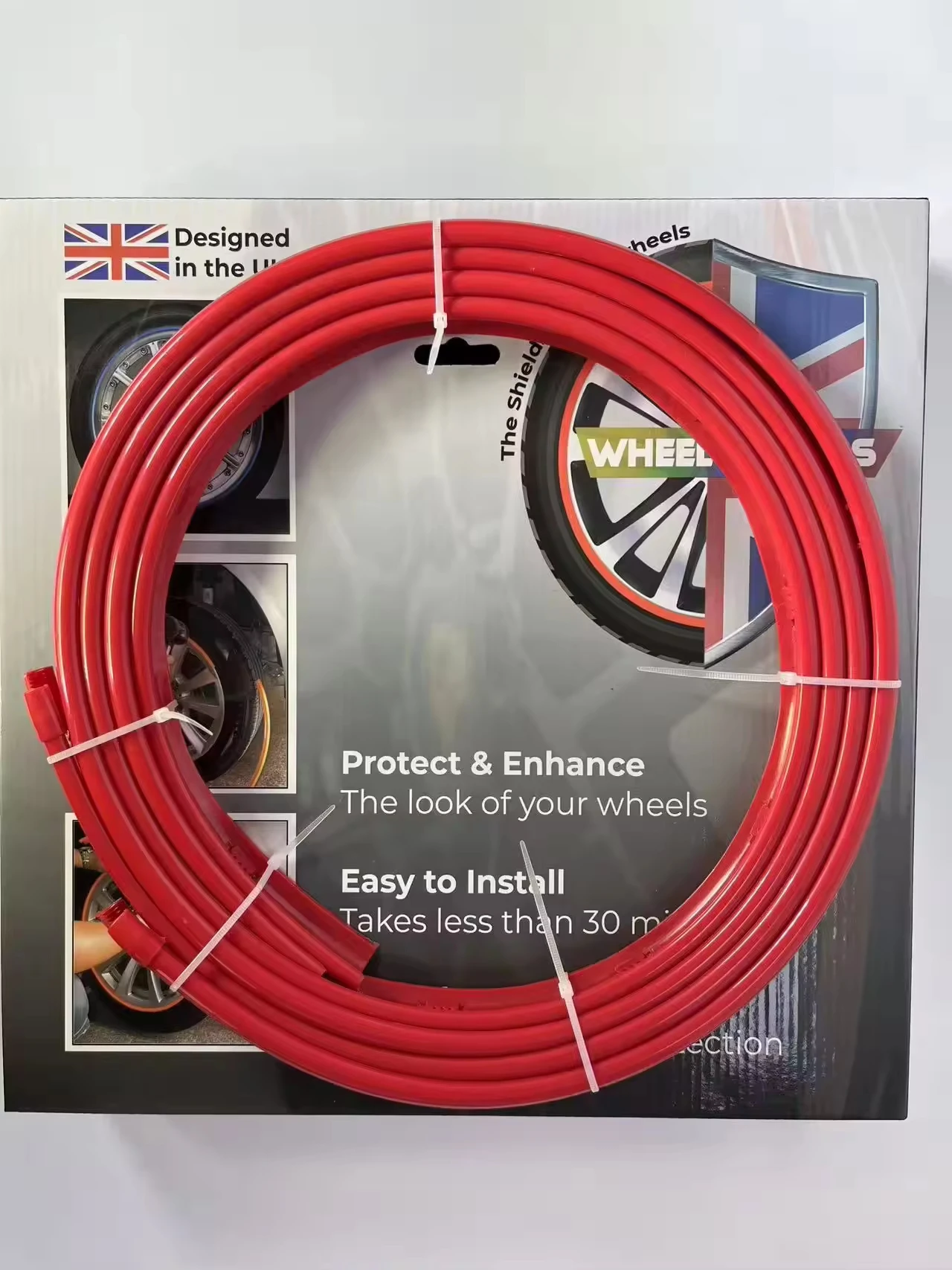 

4pcs/set Universal Automobile Stylish For 12"-24" Car / Truck Alloy Gator Protective Wheel Rim Protector Good Quality