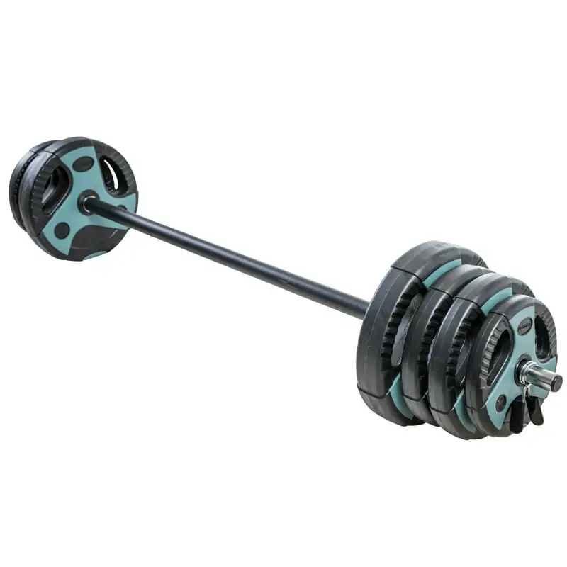 

54 lb. Weight Set with 55-inch Bar and Grip Weight Plates