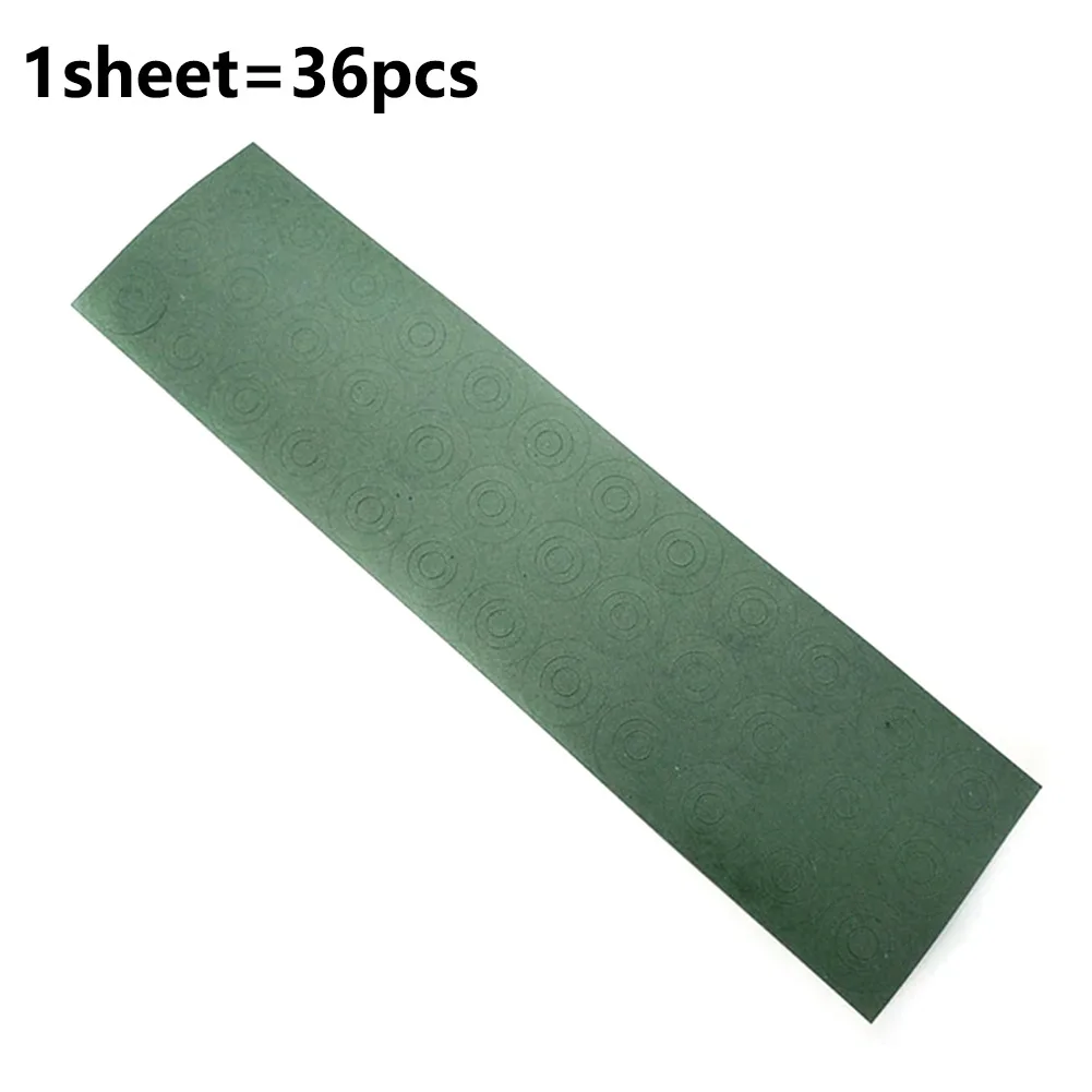 

36pcs Highland Barley Paper 32650 Battery- Pack Special Insulating Gasket Lithium Battery Encapsulation Insulation Surface Mat