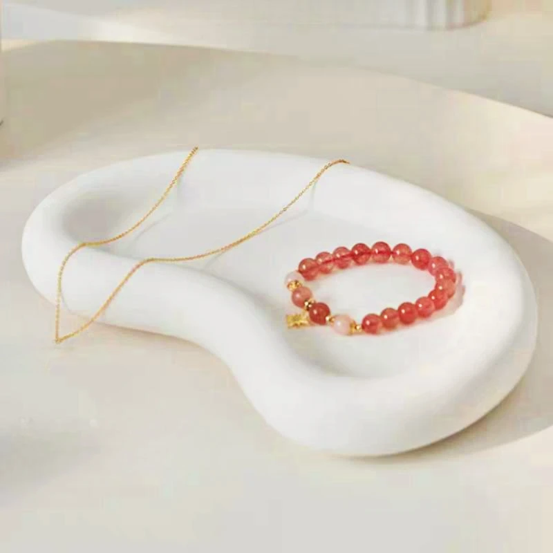 Креативный поднос для хранения бетона в виде Луны силиконовые формы гипса из