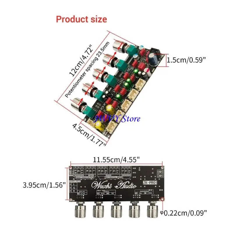 573A Высококачественная плата Pro1 Pro1 Hifi Preamp с точной регулировкой тона JRC2068D (art.: 3920d196e2aef) - 3920d196e2aef