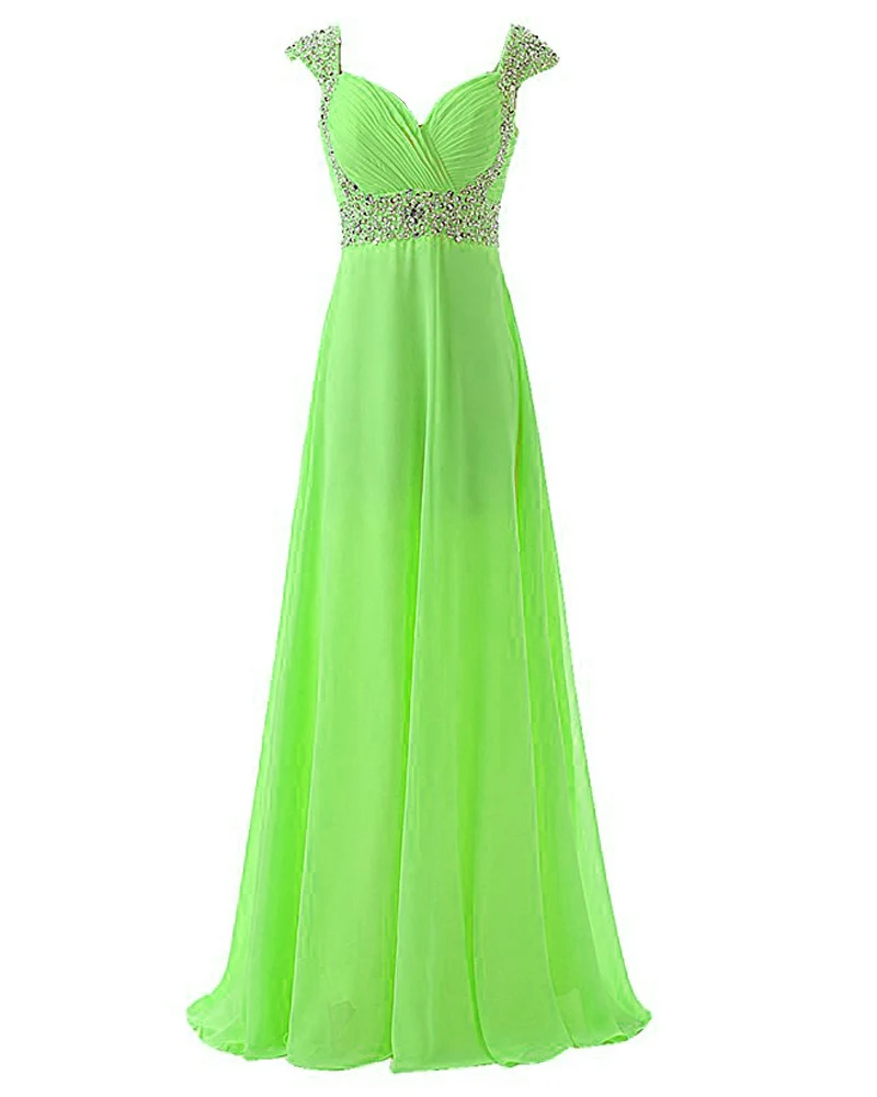 

Простые, но элегантные шифоновые вечерние платья ANGELSBRIDEP, трапециевидные блестящие платья с бисером, иллюзионные вечерние платья для выпускного вечера