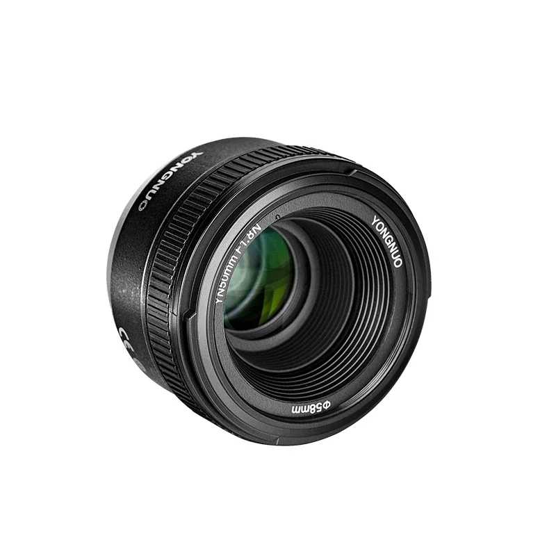 Фото Yongnuo YN50mm F1.8N 50MM Abertura de Lente Para A Câmera de Foco Automático Para Nikon D7200 D5300 D5200 D750 D500 D800 D700 D3 №4