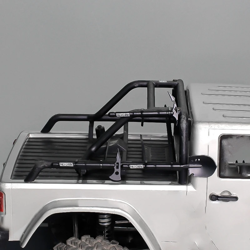 3 шт. имитация металлической лопаты/сокиры украшение для 1/8 1/10 RC гусеничного