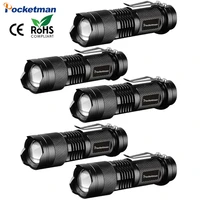 flashlights super bright mini flashlight zoomable torch pocket size flashlights waterproof torch use aa batteries or 14500