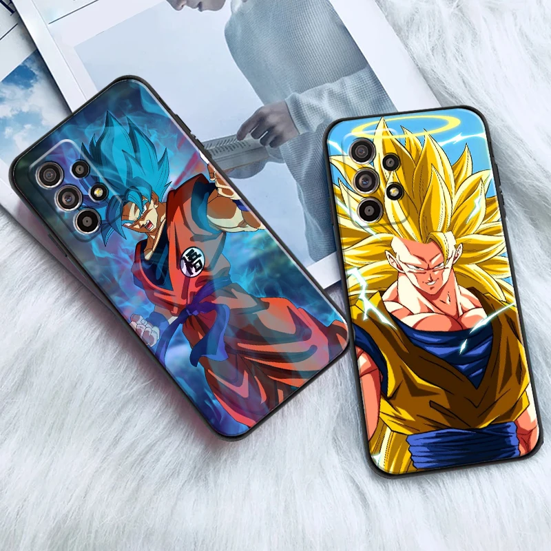 

Dragon Ball Japan Anime For Samsung A52 A72 4G 5G Phone Case Coque Soft Liquid Silicon Black Funda Carcasa Silicone Cover
