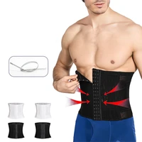 men invisible sports girdle waist cincher slimming belt fat stomach tummy flat beer belly corset workout gym fitness shaperwear
