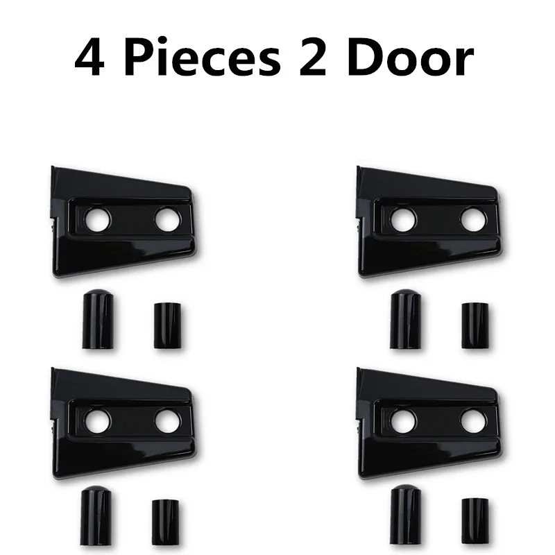 

8-комплектная 4-дверная Дверная Петля Для Jeep Wrangler JK С Защитной Крышкой, Автомобильная Наклейка