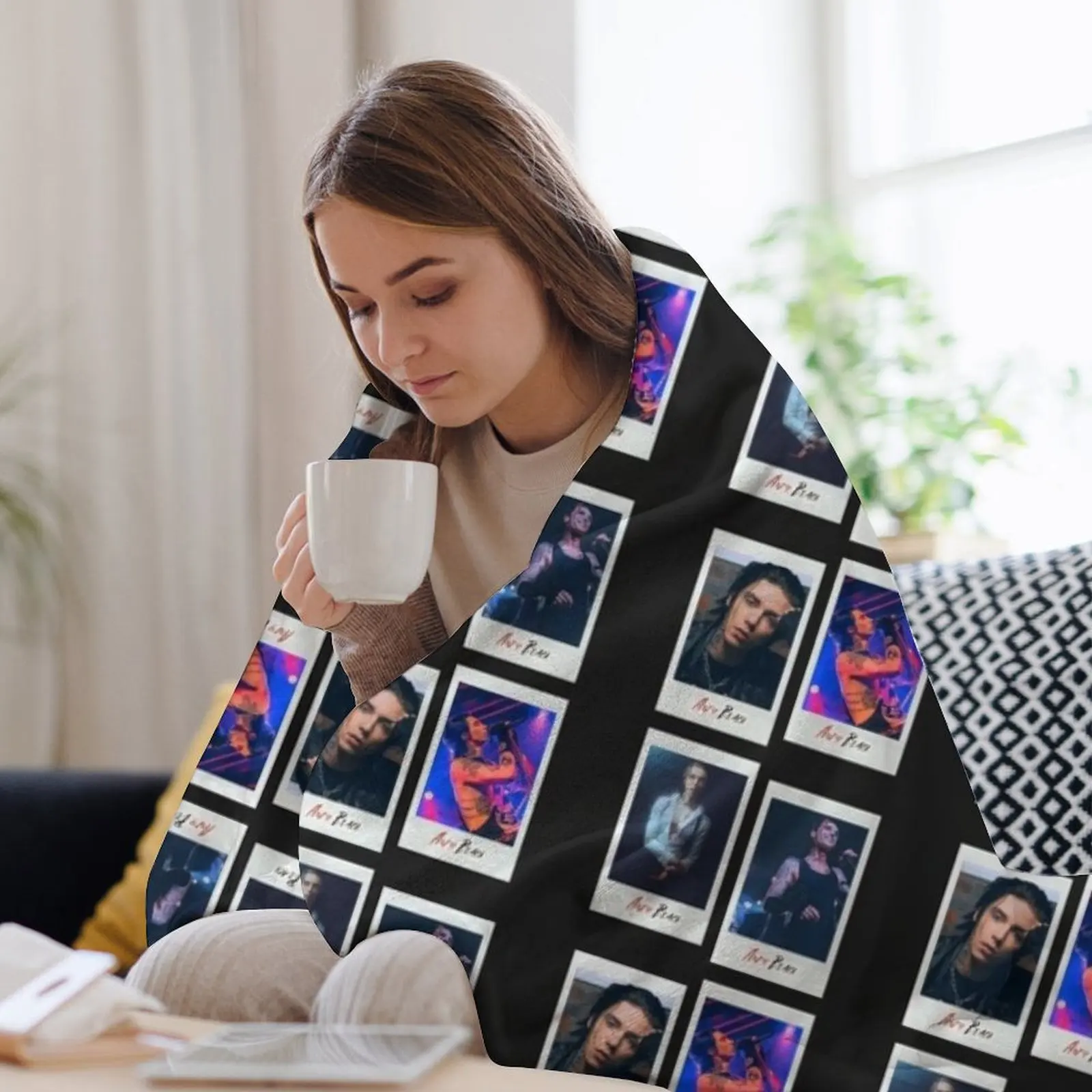 Набор наклеек Andy Biersack/футболка одеяло зимние постельные принадлежности летние