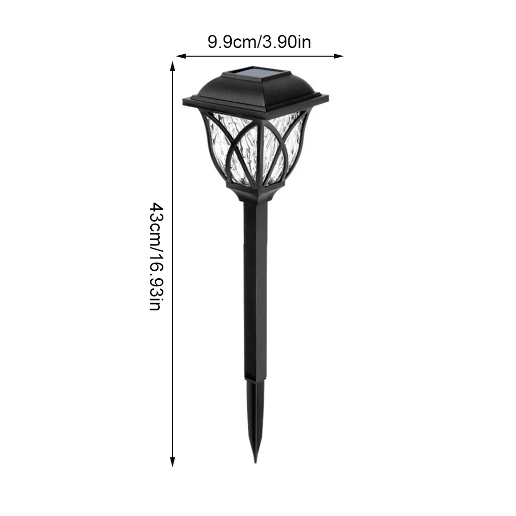 

2 Pieces Led Solar Pathway Lights Waterproof Outdoor Solar Lamp for Garden/Landscape/Yard/Patio/Driveway/Walkway Lighting