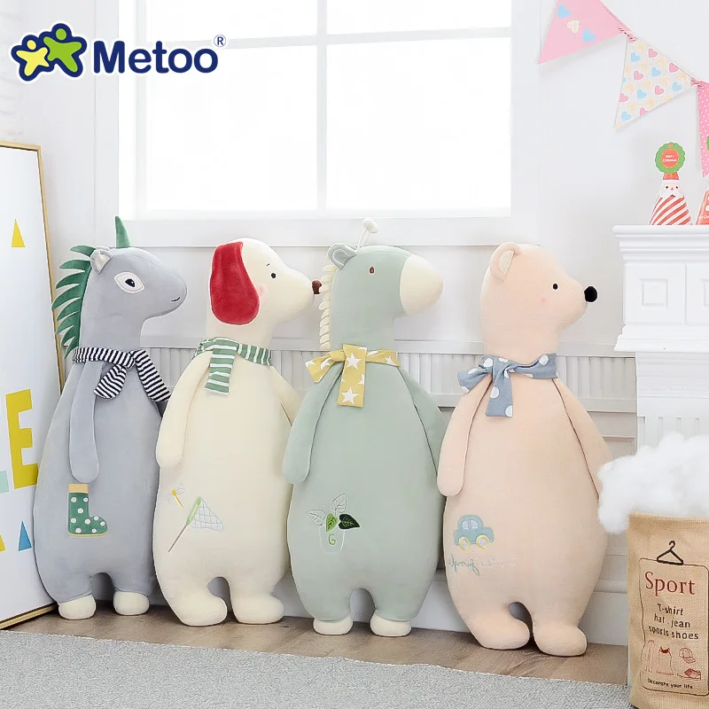

Metoo mi rabbit magic animal plush toy long doll super soft cute pillow doll for sleeping on the bed