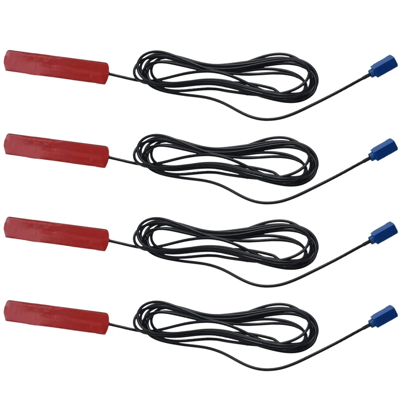 

4X For Bmw Cic Nbt Evo Combox Tcu Mulf Bluetooth Wifi Gsm 3G Fakra 3 Meter Antenna Air