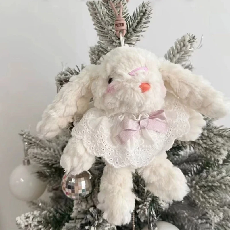 Нежная подвеска в виде сумки-кролика мягкое украшение для сумки любителей