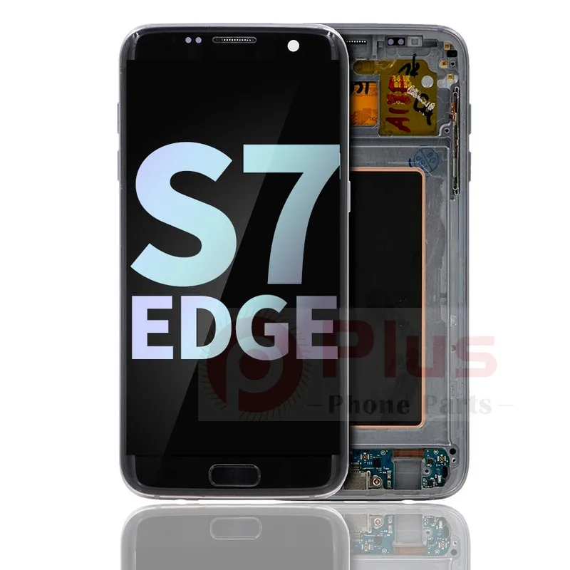 

OLED дисплей с заменой рамки для Samsung Galaxy S7 Edge (Сервисный пакет) (все модели США/G935A) (черный)