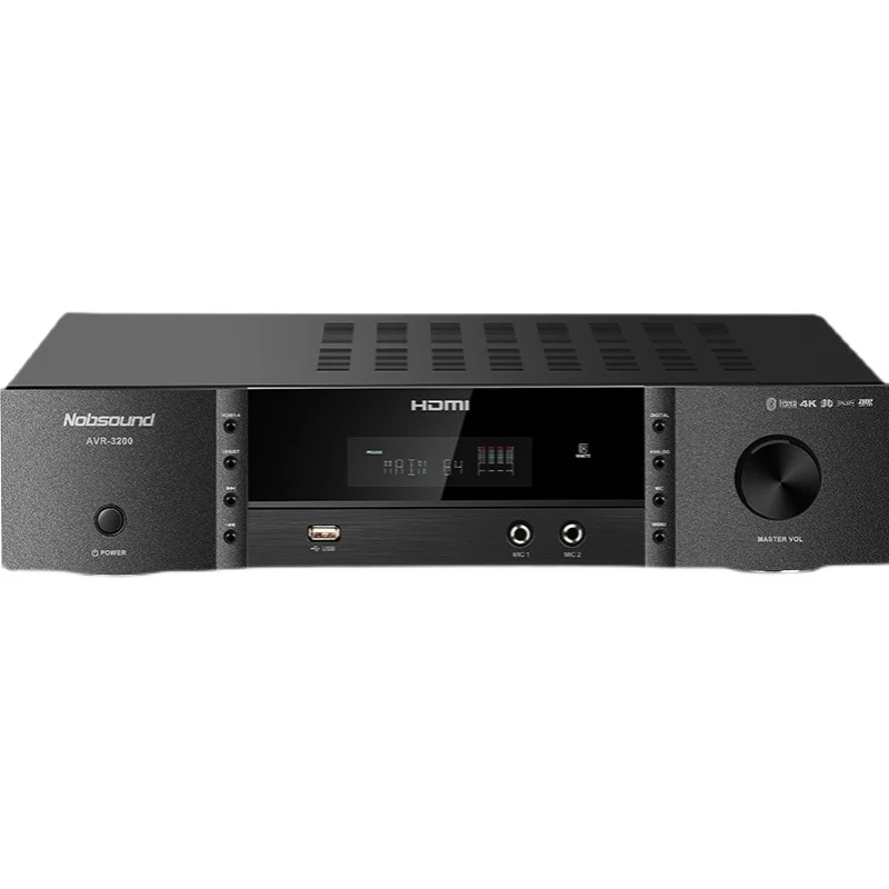 

Nobsound AVR-3200 Домашний кинотеатр 5,1, Bluetooth, цифровой фотоаппарат, KTV усилитель